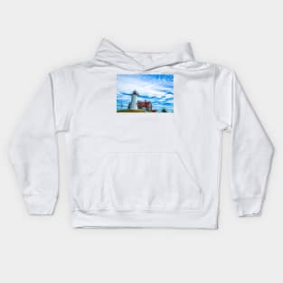 Nobska Point Light Kids Hoodie